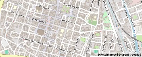 Mappa Pavia