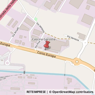 Mappa Corso Europa, 599, 10088 Volpiano, Torino (Piemonte)