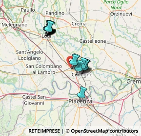 Mappa Via Giordano Bruno, 26841 Casalpusterlengo LO, Italia (12.2635)