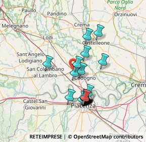 Mappa Via Giordano Bruno, 26841 Casalpusterlengo LO, Italia (12.5145)