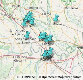 Mappa Via Giordano Bruno, 26841 Casalpusterlengo LO, Italia (12.4285)