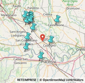Mappa Via Giordano Bruno, 26841 Casalpusterlengo LO, Italia (15.3)