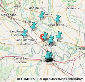 Mappa Via Giordano Bruno, 26841 Casalpusterlengo LO, Italia (12.676)
