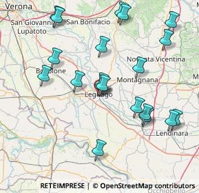 Mappa Via e Martiri di Cefalonia Corfù, 37045 Legnago VR, Italia (16.8275)