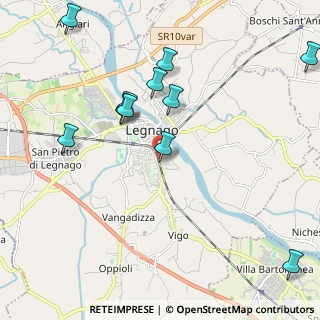 Mappa Via Martiri di Cefalonia e Corfù, 37045 Legnago VR, Italia (2.31)