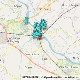 Mappa Via Martiri di Cefalonia e Corfù, 37045 Legnago VR, Italia (0.98)
