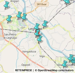 Mappa Via e Martiri di Cefalonia Corfù, 37045 Legnago VR, Italia (2.84615)