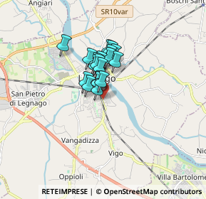 Mappa Via e Martiri di Cefalonia Corfù, 37045 Legnago VR, Italia (0.98)