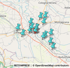 Mappa Via e Martiri di Cefalonia Corfù, 37045 Legnago VR, Italia (4.98125)