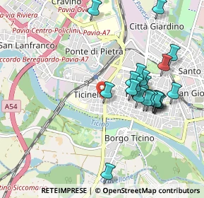 Mappa Via Piero Gobetti, 27100 Pavia PV, Italia (0.9585)