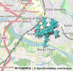 Mappa Via Piero Gobetti, 27100 Pavia PV, Italia (0.6305)