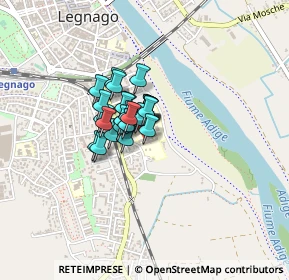 Mappa Via Piero Gobetti, 37045 Legnago VR, Italia (0.20741)