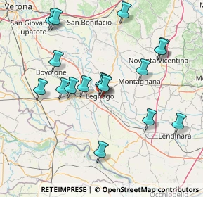 Mappa Via Piero Gobetti, 37045 Legnago VR, Italia (15.35647)