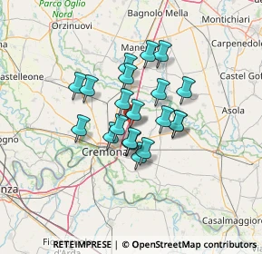 Mappa Via Quistro, 26043 Persico Dosimo CR, Italia (9.494)