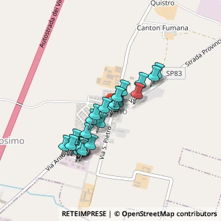 Mappa Via Quistro, 26043 Persico Dosimo CR, Italia (0.38077)