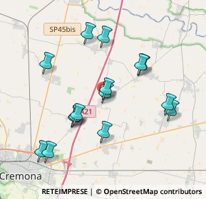 Mappa Via Quistro, 26043 Persico Dosimo CR, Italia (3.74333)