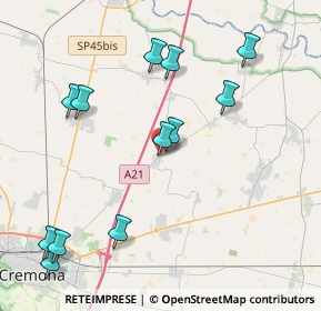 Mappa Via Quistro, 26043 Persico Dosimo CR, Italia (4.58917)