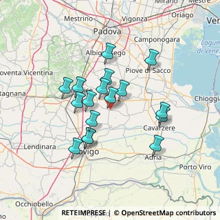 Mappa Piazza Martiri D'Ungheria, 35023 Bagnoli di Sopra PD, Italia (11.96765)