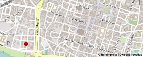 Mappa Pavia