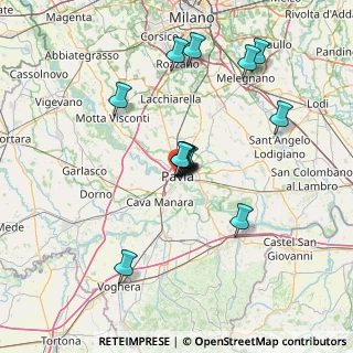 Mappa Via Jacopo Menocchio, 27100 Pavia PV, Italia (12.10571)