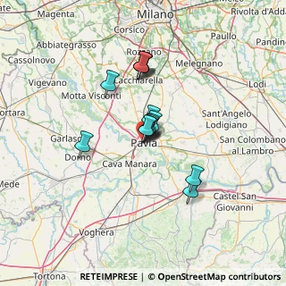 Mappa Via Jacopo Menocchio, 27100 Pavia PV, Italia (9.34643)