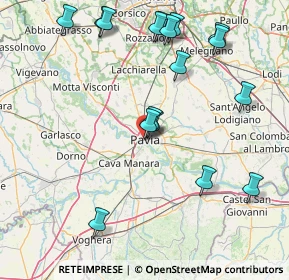 Mappa Via Jacopo Menocchio, 27100 Pavia PV, Italia (18.28)