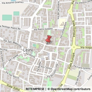 Mappa Piazza Ferrero Vittorio, 12, 10040 Leini, Torino (Piemonte)