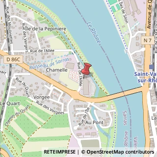 Mappa Rue de l'All?e, 615, 07370 Torino, Torino (Piemonte)