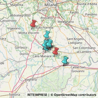 Mappa Via Stafforini, 27100 Pavia PV, Italia (6.94545)
