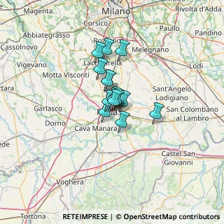 Mappa Via Stafforini, 27100 Pavia PV, Italia (6.83533)