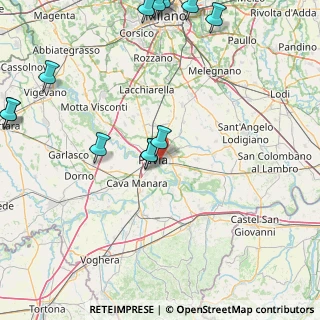 Mappa Via Stafforini, 27100 Pavia PV, Italia (24.92467)