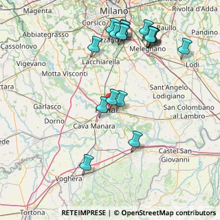 Mappa Via Stafforini, 27100 Pavia PV, Italia (18.29667)