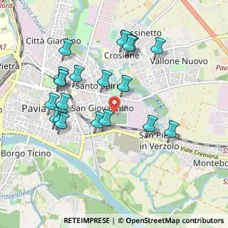 Mappa Via Stafforini, 27100 Pavia PV, Italia (0.987)