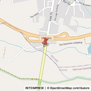 Mappa Viale Po, 13044 Crescentino, Vercelli (Piemonte)