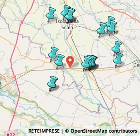 Mappa Via Guglielmo Oberdan, 37060 Sorgà VR, Italia (7.441)