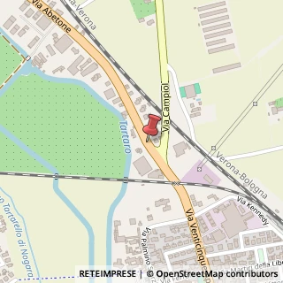 Mappa Via Molino di Sopra, 27, 37054 Nogara, Verona (Veneto)