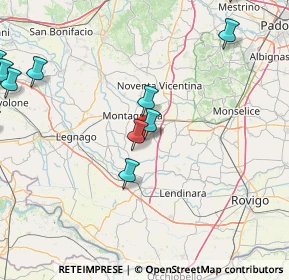Mappa Via Y.Rabin, 35040 Casale di Scodosia PD, Italia (25.89357)