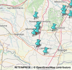 Mappa Via Y.Rabin, 35040 Casale di Scodosia PD, Italia (15.97846)