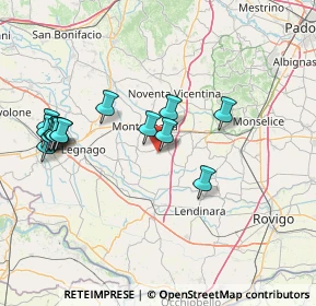 Mappa Via Y.Rabin, 35040 Casale di Scodosia PD, Italia (16.05933)