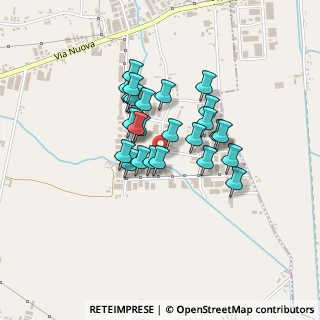 Mappa Via Y.Rabin, 35040 Casale di Scodosia PD, Italia (0.324)