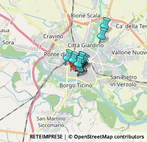 Mappa Via Teodolinda, 27100 Pavia PV, Italia (0.68364)