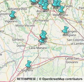 Mappa Via Frank Giuseppe, 27100 Pavia PV, Italia (21.737)