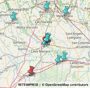 Mappa Via Teodolinda, 27100 Pavia PV, Italia (14.50545)