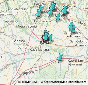 Mappa Via Frank Giuseppe, 27100 Pavia PV, Italia (13.6035)