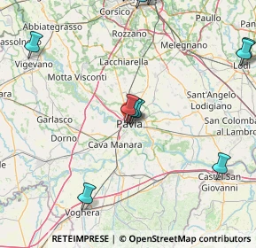 Mappa Via Teodolinda, 27100 Pavia PV, Italia (25.1685)