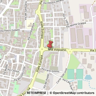Mappa Via Volpiano, 26, 10040 Leini, Torino (Piemonte)