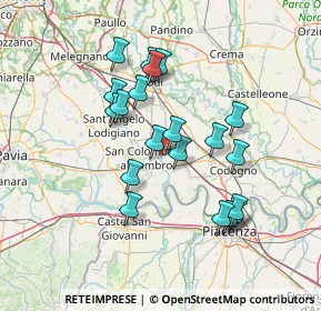 Mappa Via Marchesina, 26814 Livraga LO, Italia (12.767)