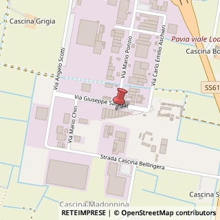 Mappa Via Giuseppe Saragat, 15, 27100 Pavia, Pavia (Lombardia)