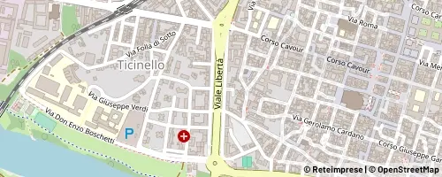 Mappa Pavia