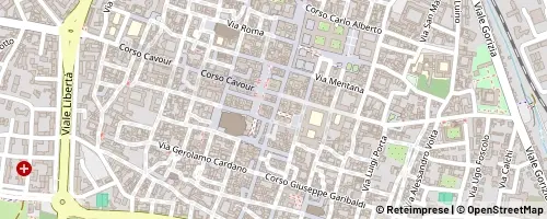 Mappa Pavia